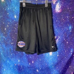 Clippers Black Athletic Shorts size YL
